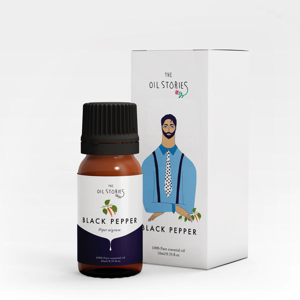 Black Pepper Essential Oil (10 ml) - The Oil Stories