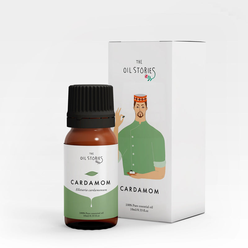Cardamom Essential Oil (10 ml) - The Oil Stories