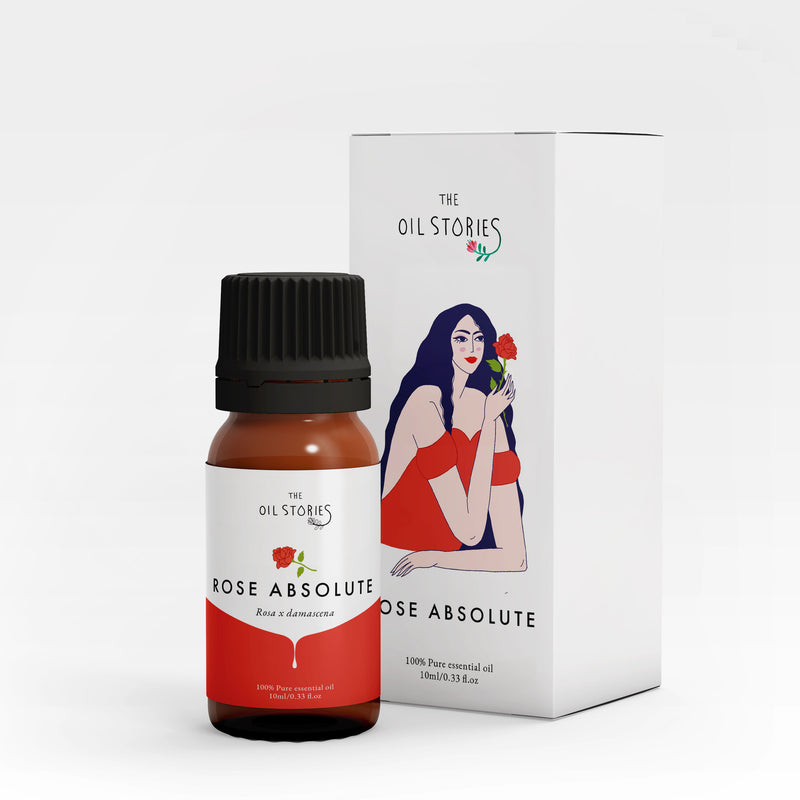 Rose Absolute Essential Oil (10 ml) - The Oil Stories