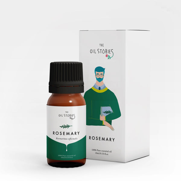 Rosemary Essential Oil (10 ml) - The Oil Stories